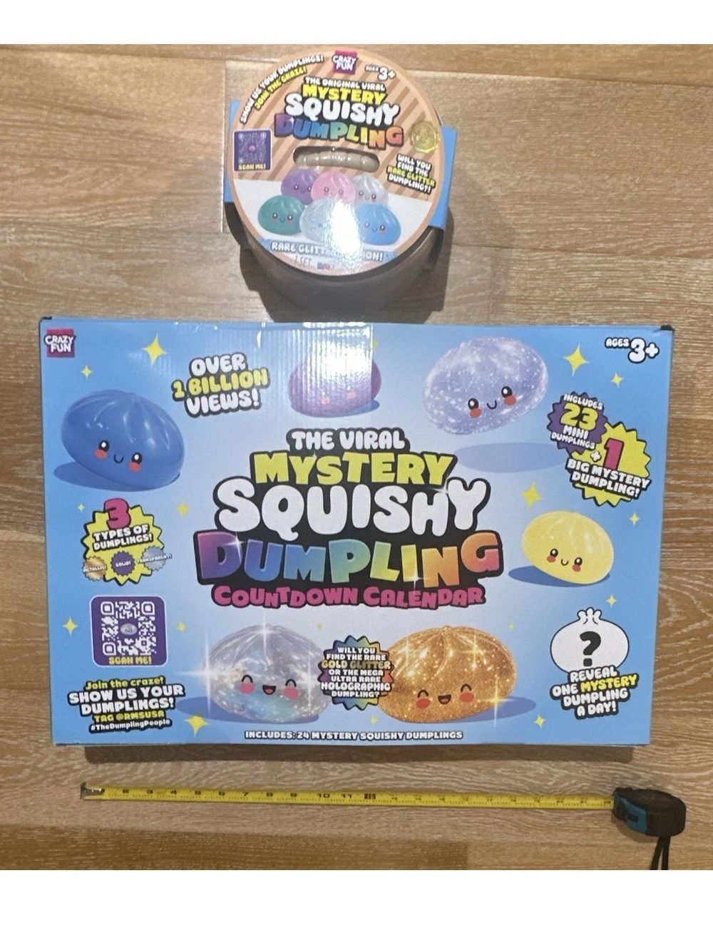 RMS Advent Mystery Squishy Dumpling Countdown Calendar & Jumbo Dumpling